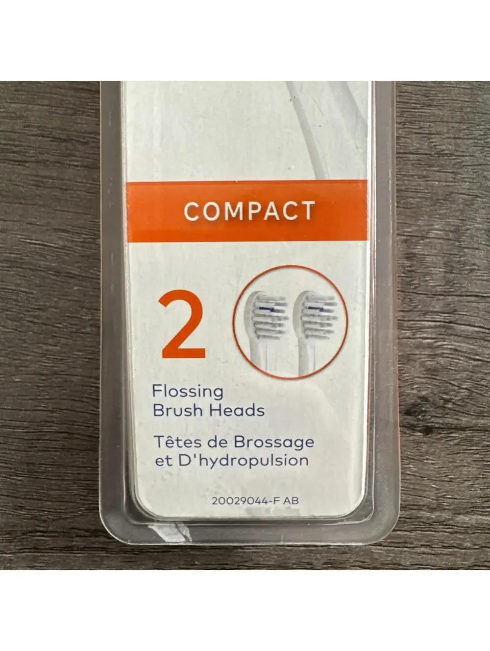 Waterpik Sonic-Fusion Flossing Brush Heads for SF-01 and SF-02 (2 heads in pack)